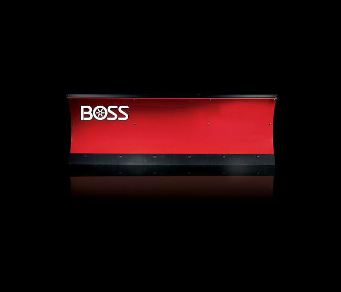 straight boss utv full size plow