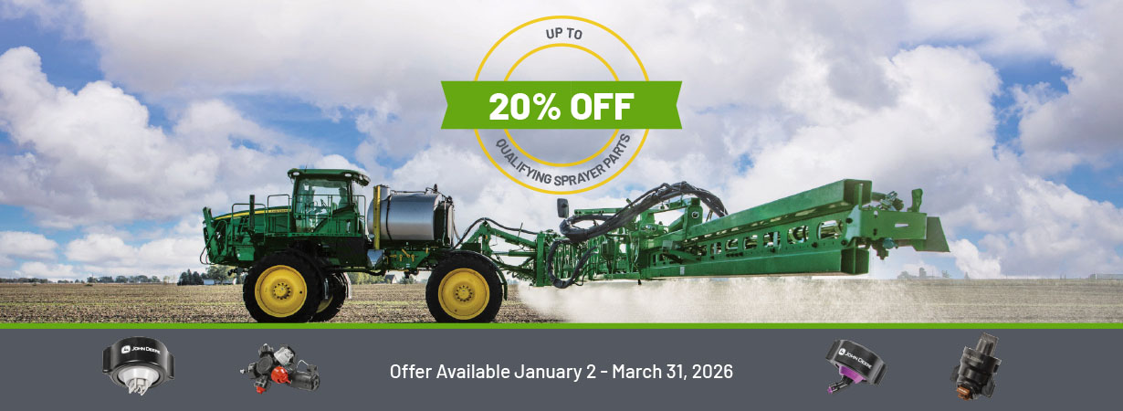 John Deere Sprayer Parts Discounts at TRULAND Equipment