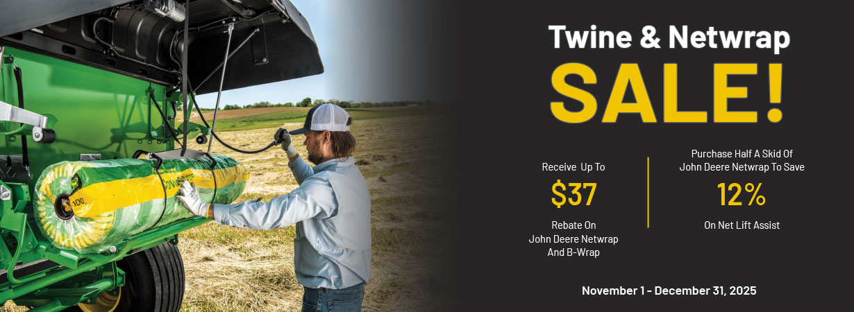 Baling Twine and Netwrap Sale at TRULAND Equipment