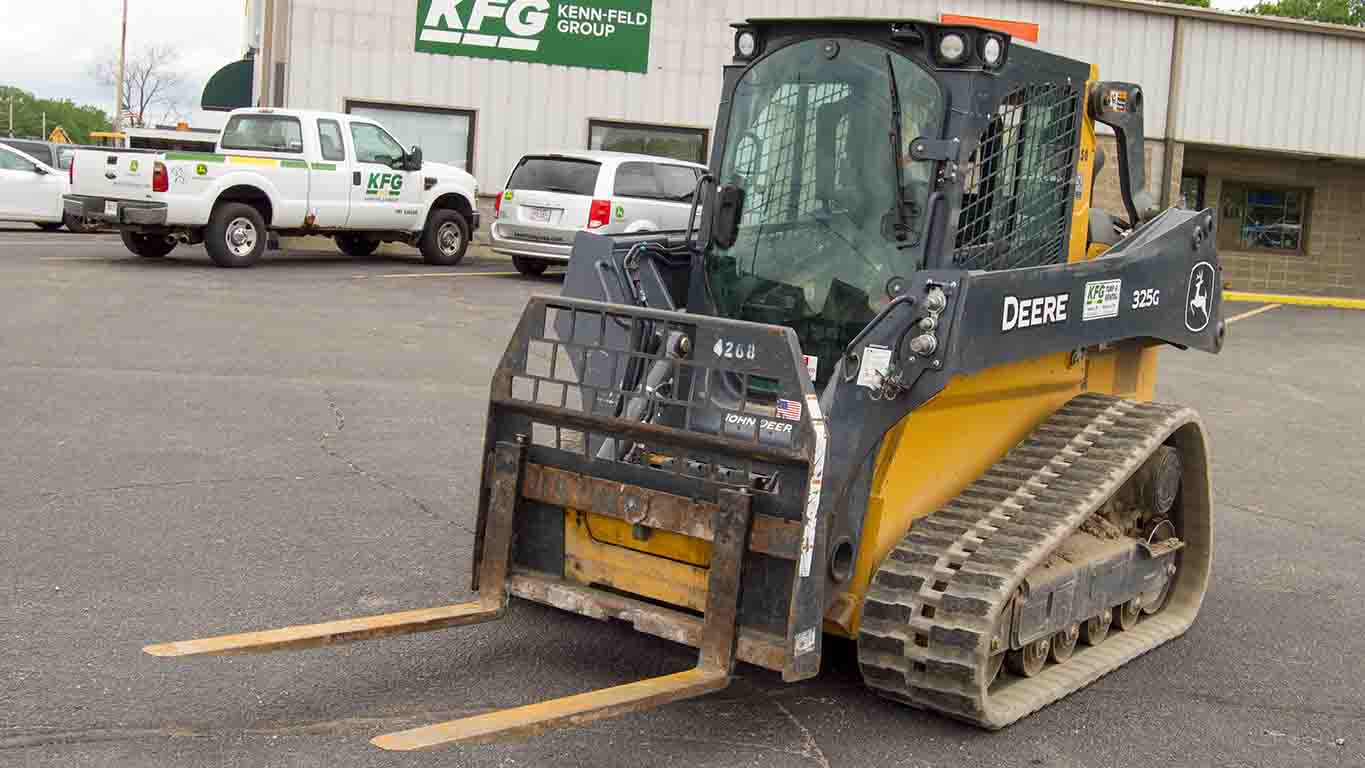 skid steer pallet fork rental at TRULAND Equipment