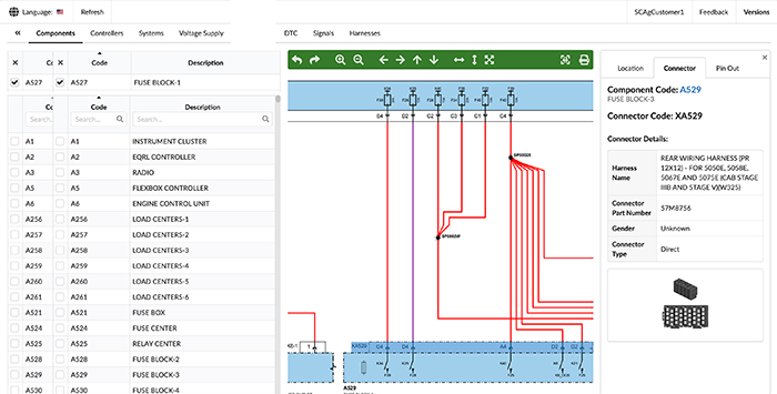 John Deere Interactive Schematics at TRULAND Equipment