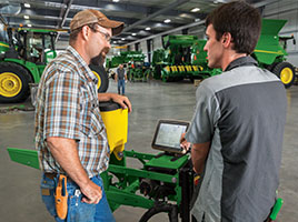 Farm Equipment Inspection and Repair by Certified Technician at TRULAND