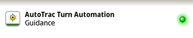 AutoTrac Turn Automation Guidance Setting