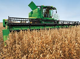 Initial Setup for Soybeans on S-Series Combine