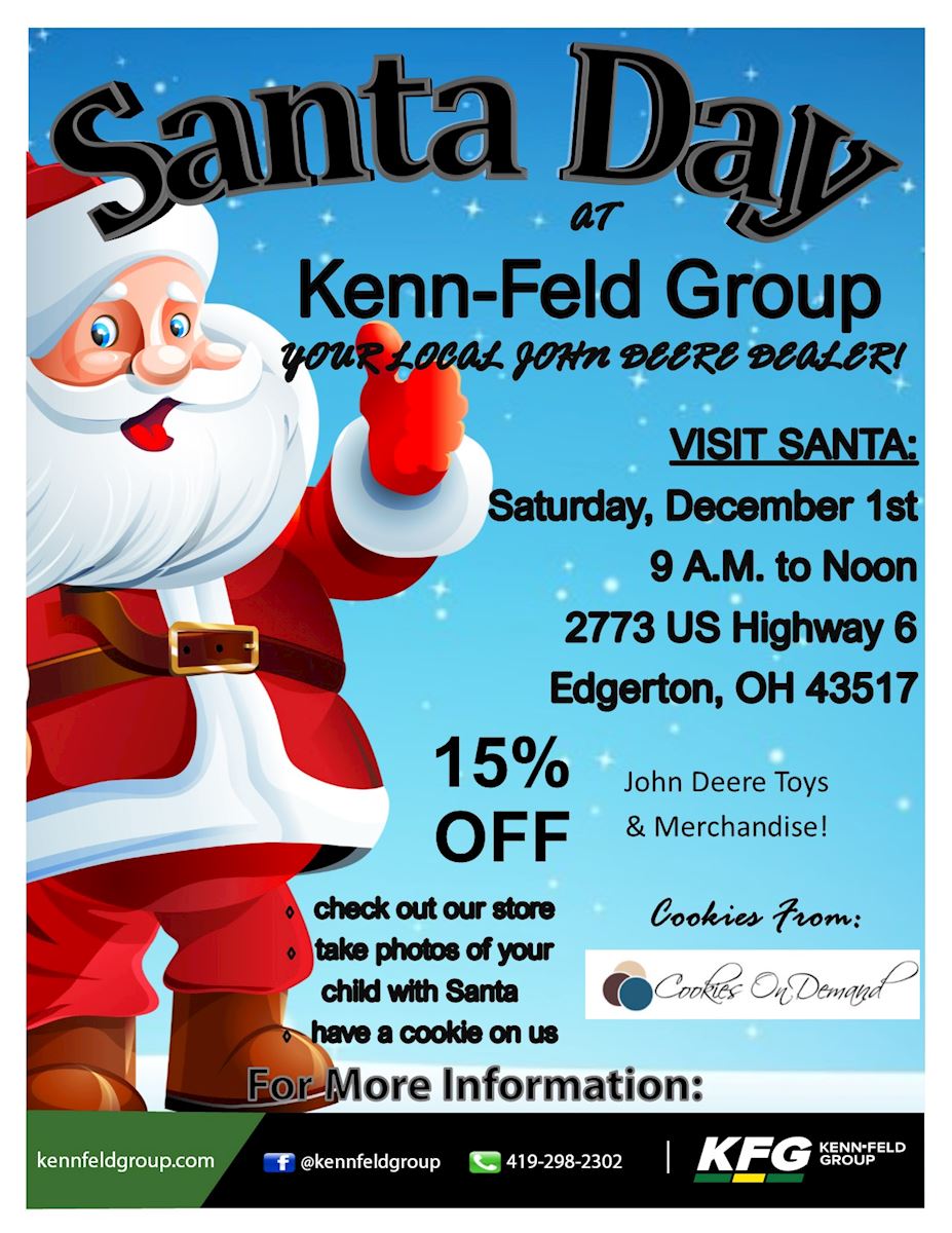 Edgerton Santa Day