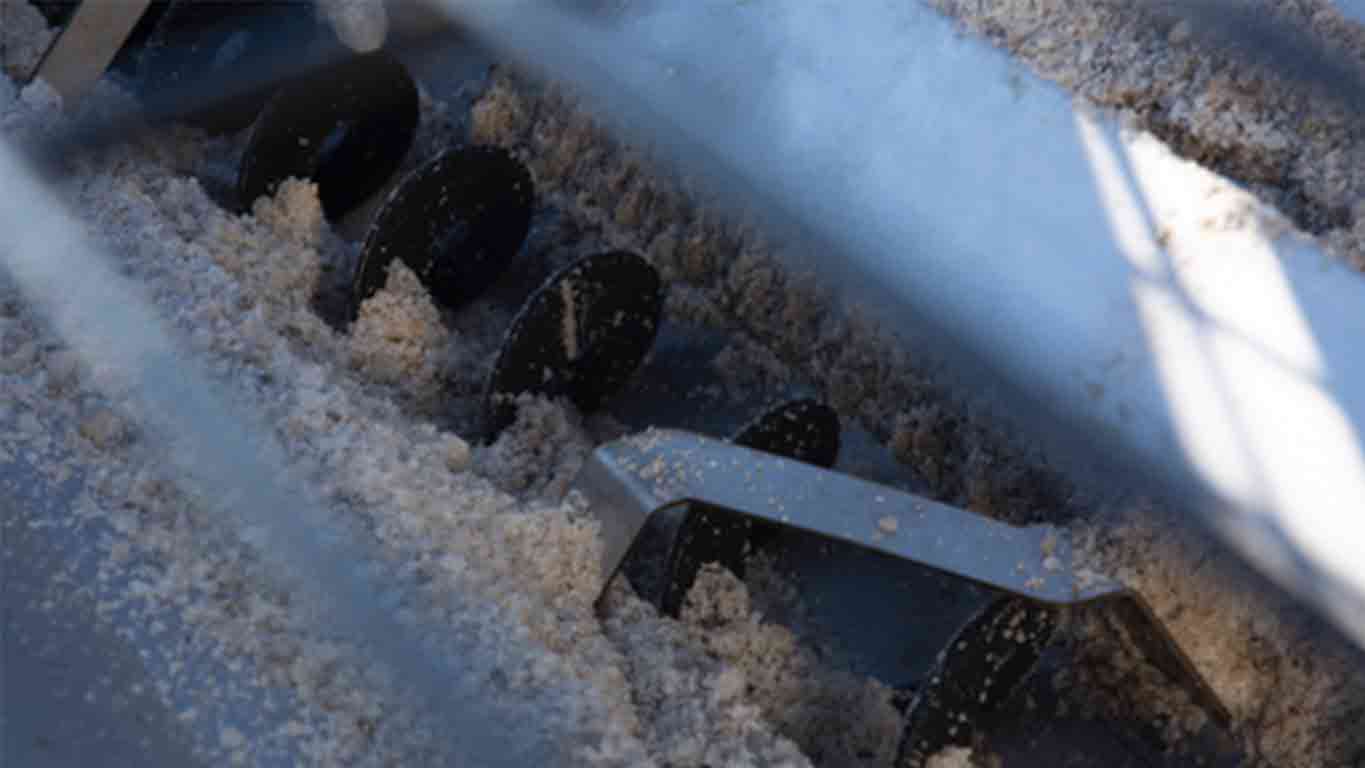 Stainless Steel Salt Hopper Auger for Truck