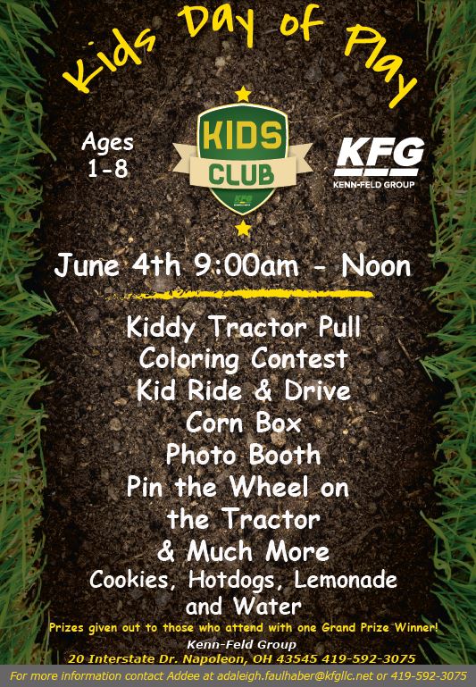 Kids Day of Play, John Deere, community events